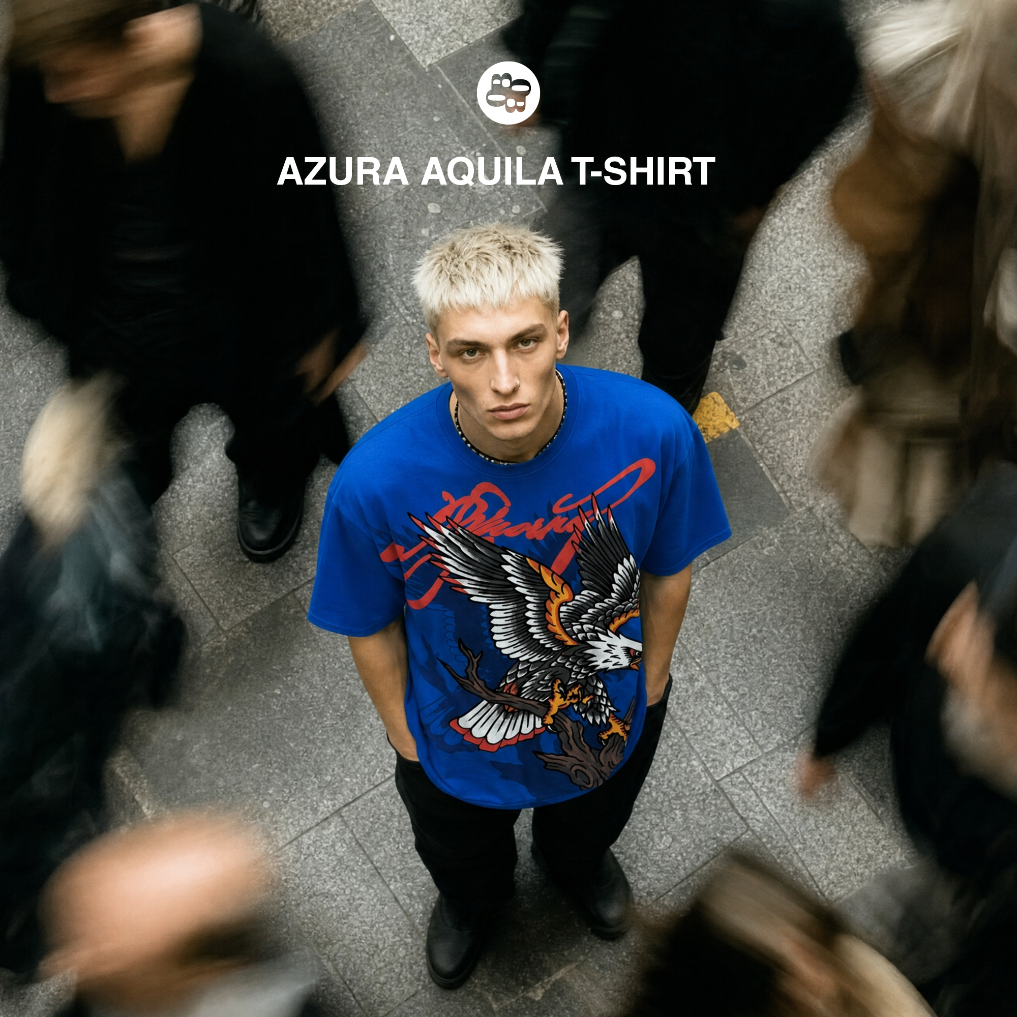 Bluorng Facebook ad: Azura Aquila T-Shirt
