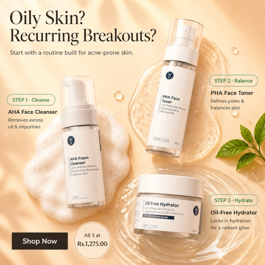 Seasoul Cosmetics Facebook ad: Your 3-Step Clear Skin Routine