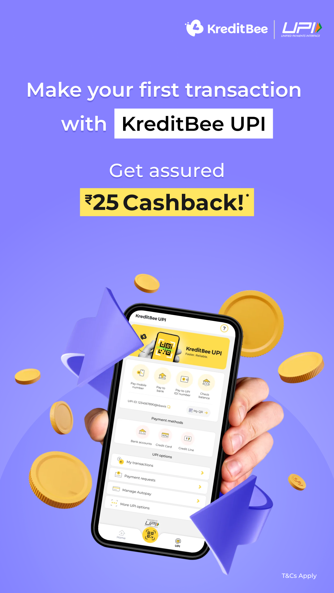 KreditBee Facebook ad