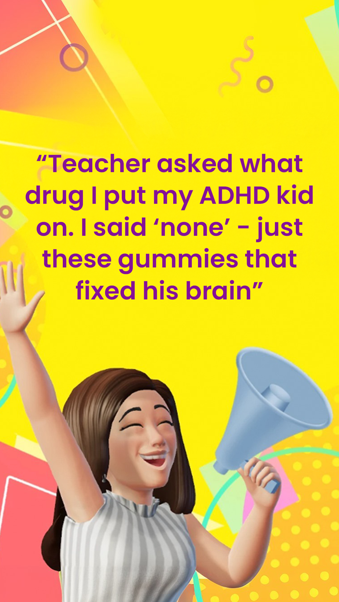 The Natural Parent Facebook ad