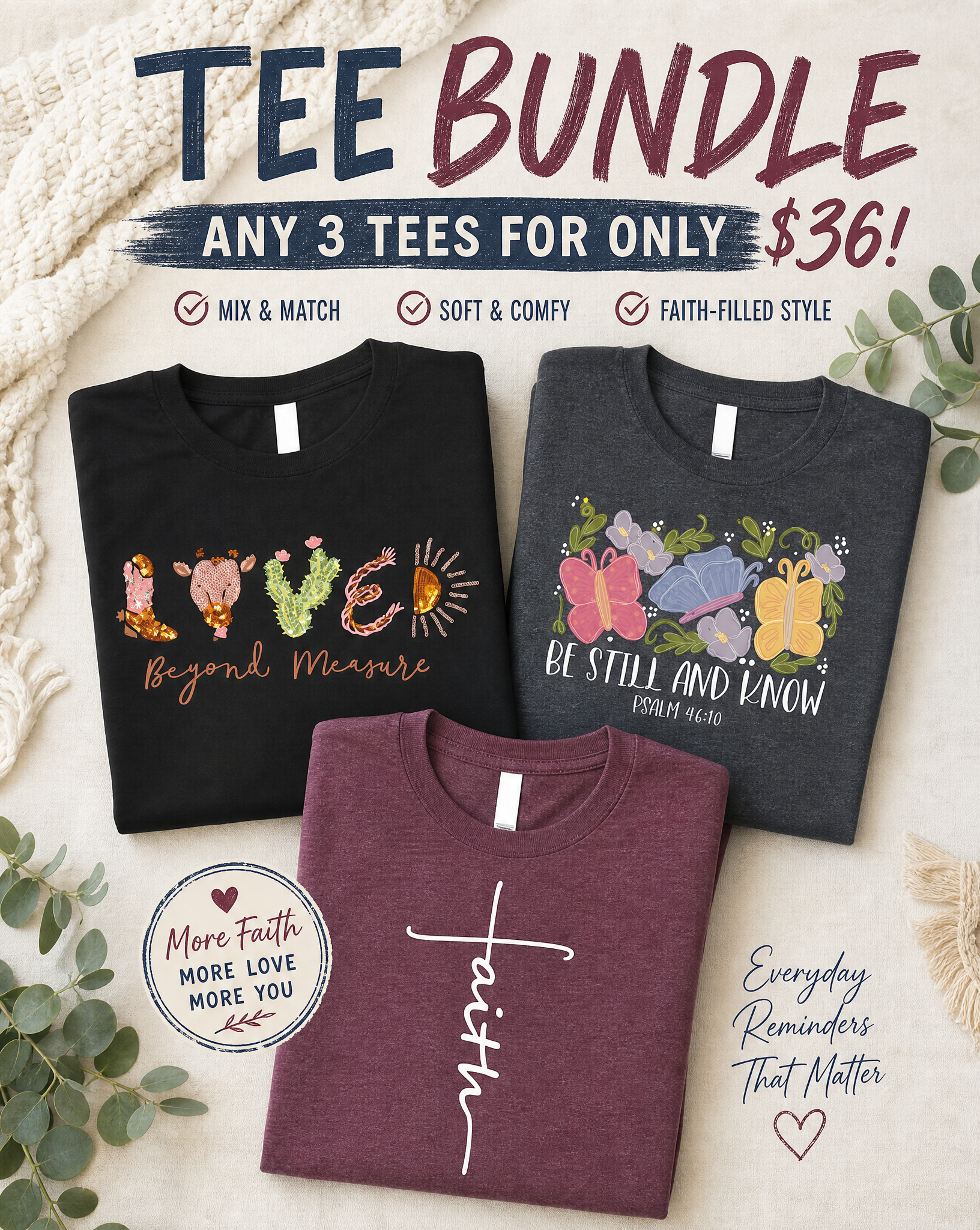 Love in Faith Facebook ad
