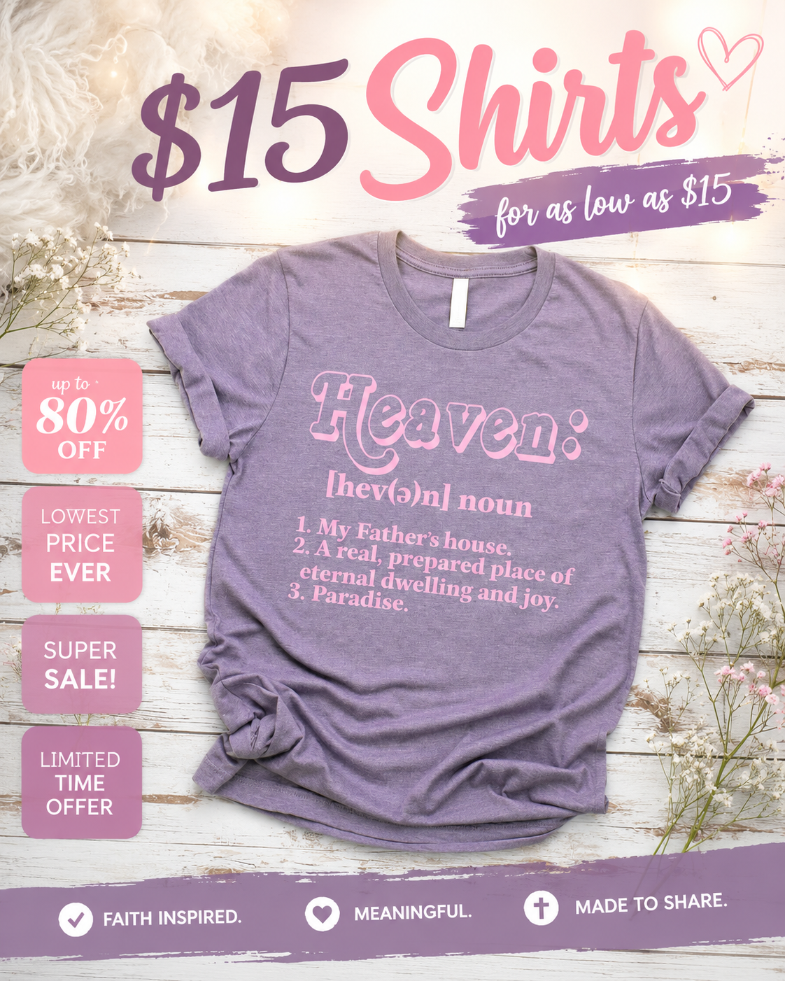 Love in Faith Facebook ad