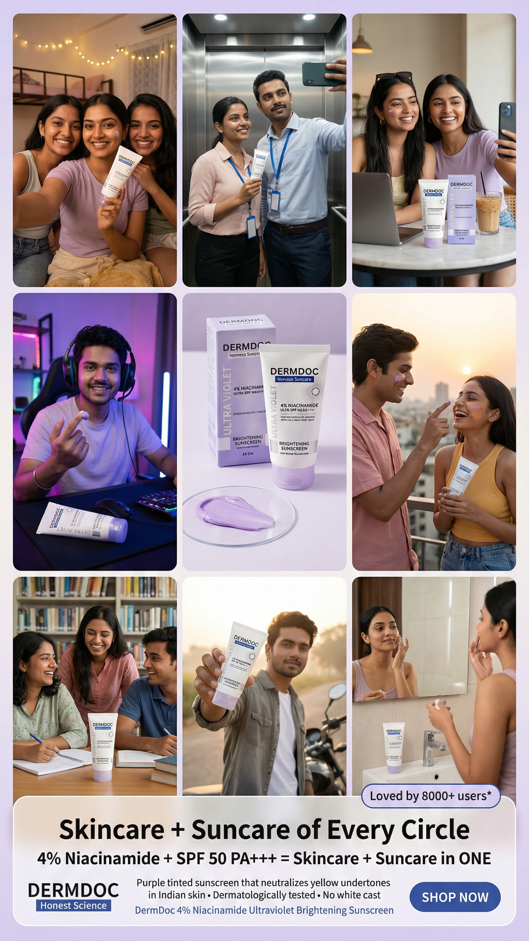 Purplle Facebook ad