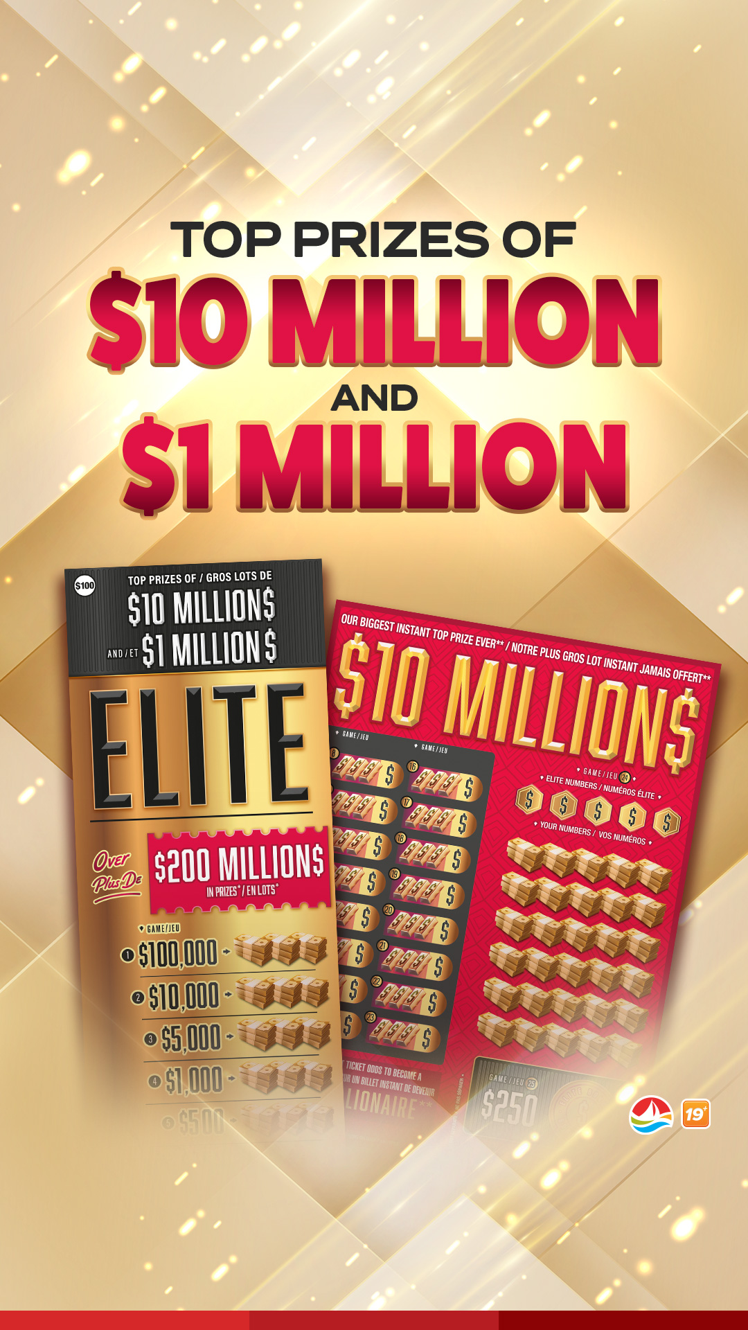 Atlantic Lottery / Loto Atlantique Facebook ad