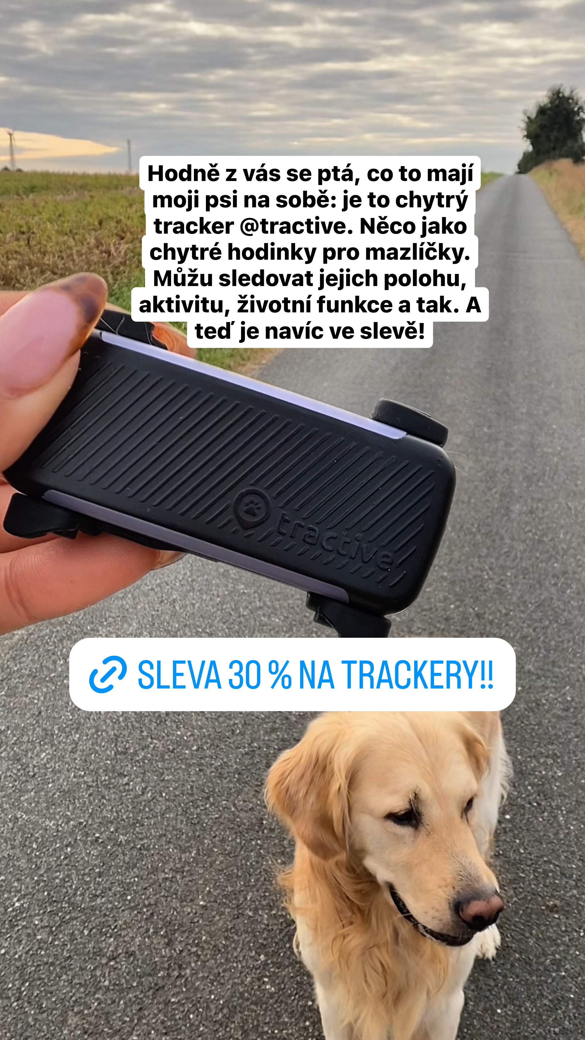 Tractive Facebook ad