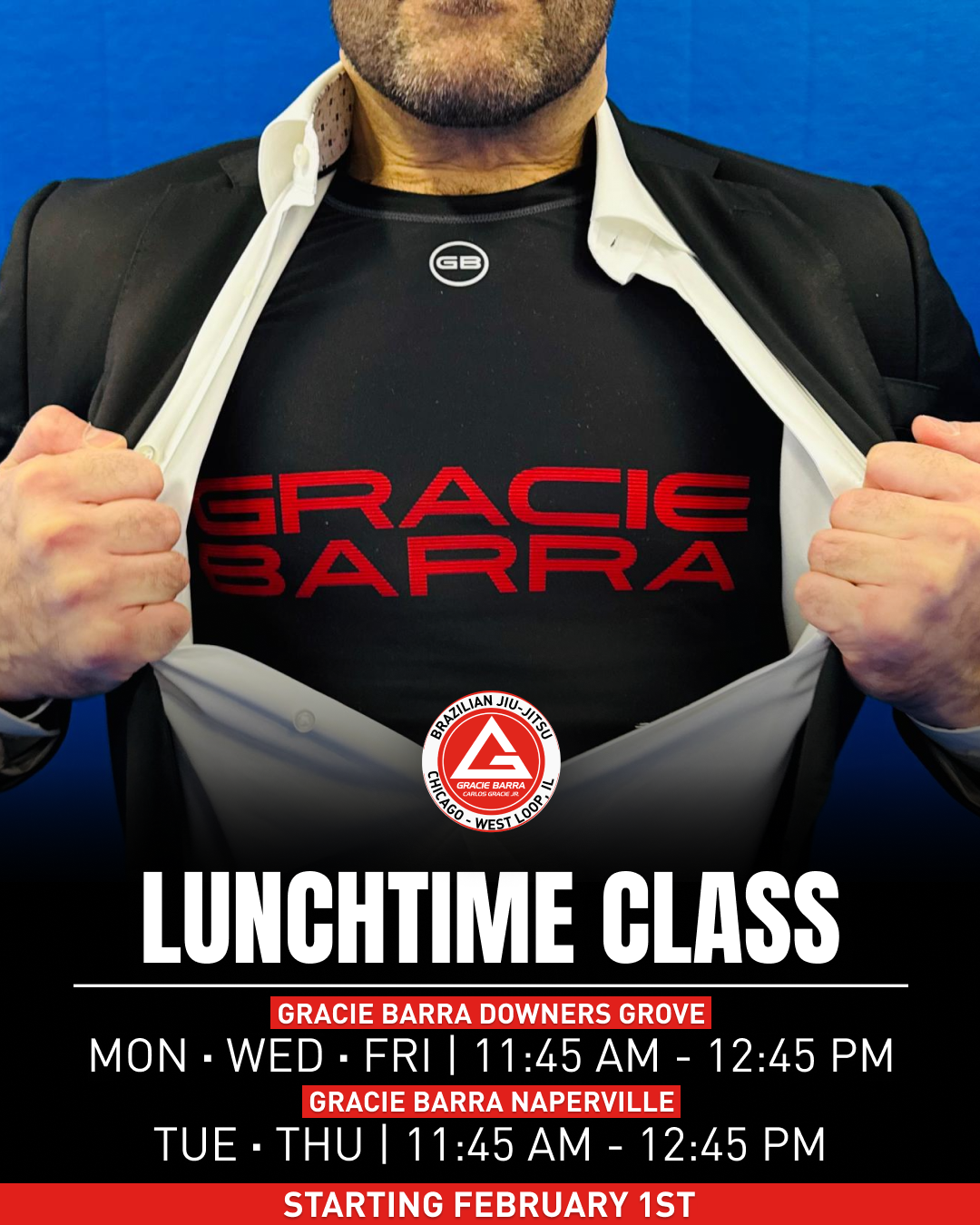 Gracie Barra Downers Grove Facebook ad