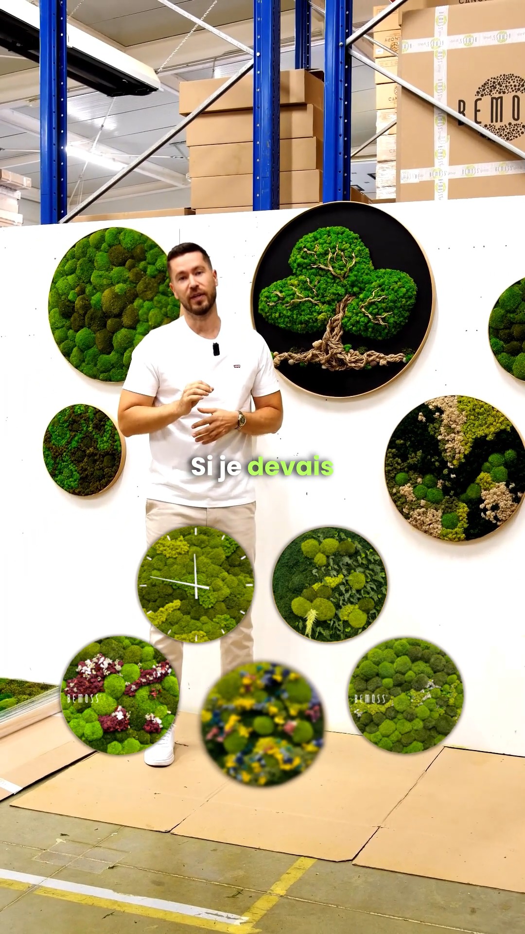 BEMOSS.fr Facebook ad: Chaque pièce de notre atelier est unique, mais…