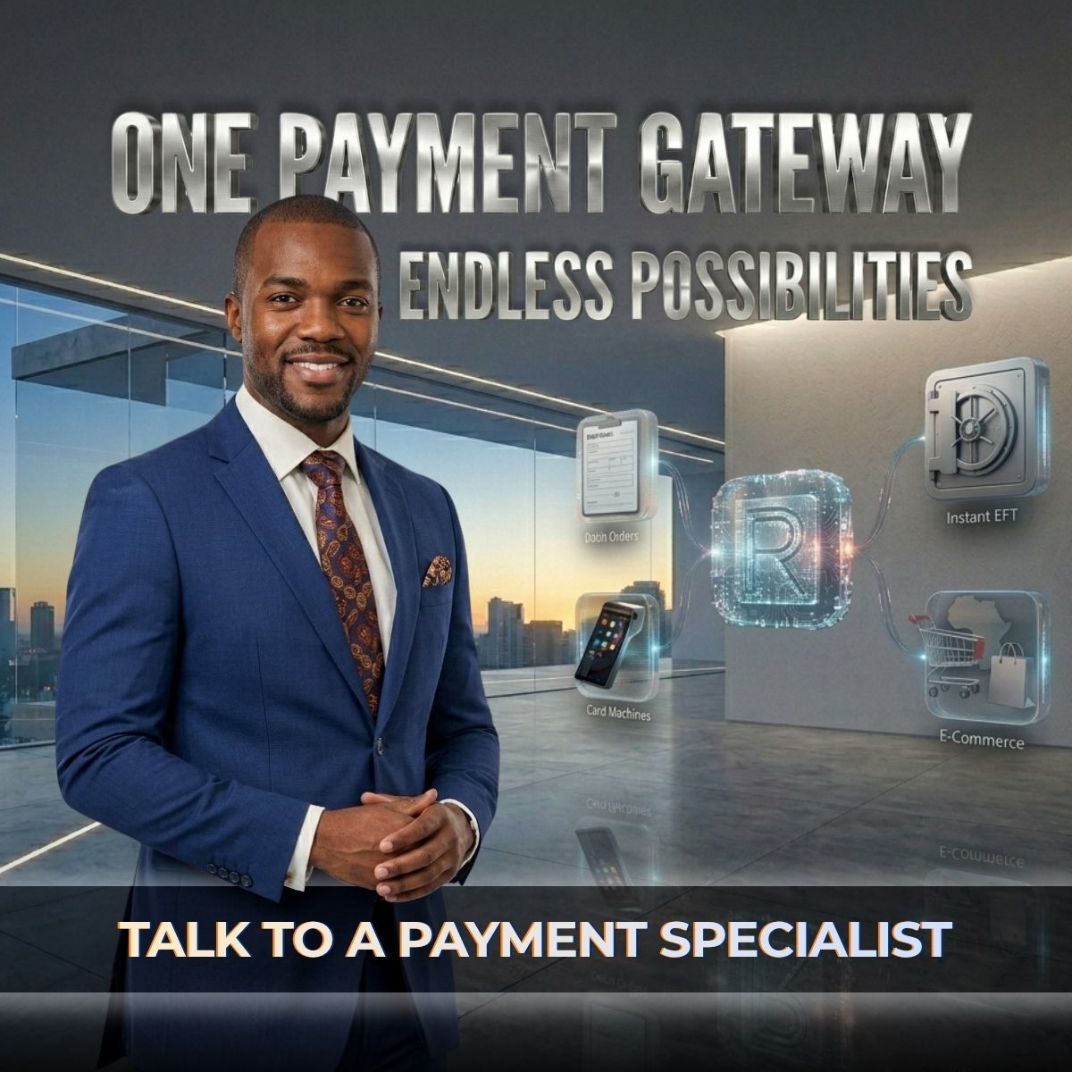 RealPay Facebook ad: Talk to us