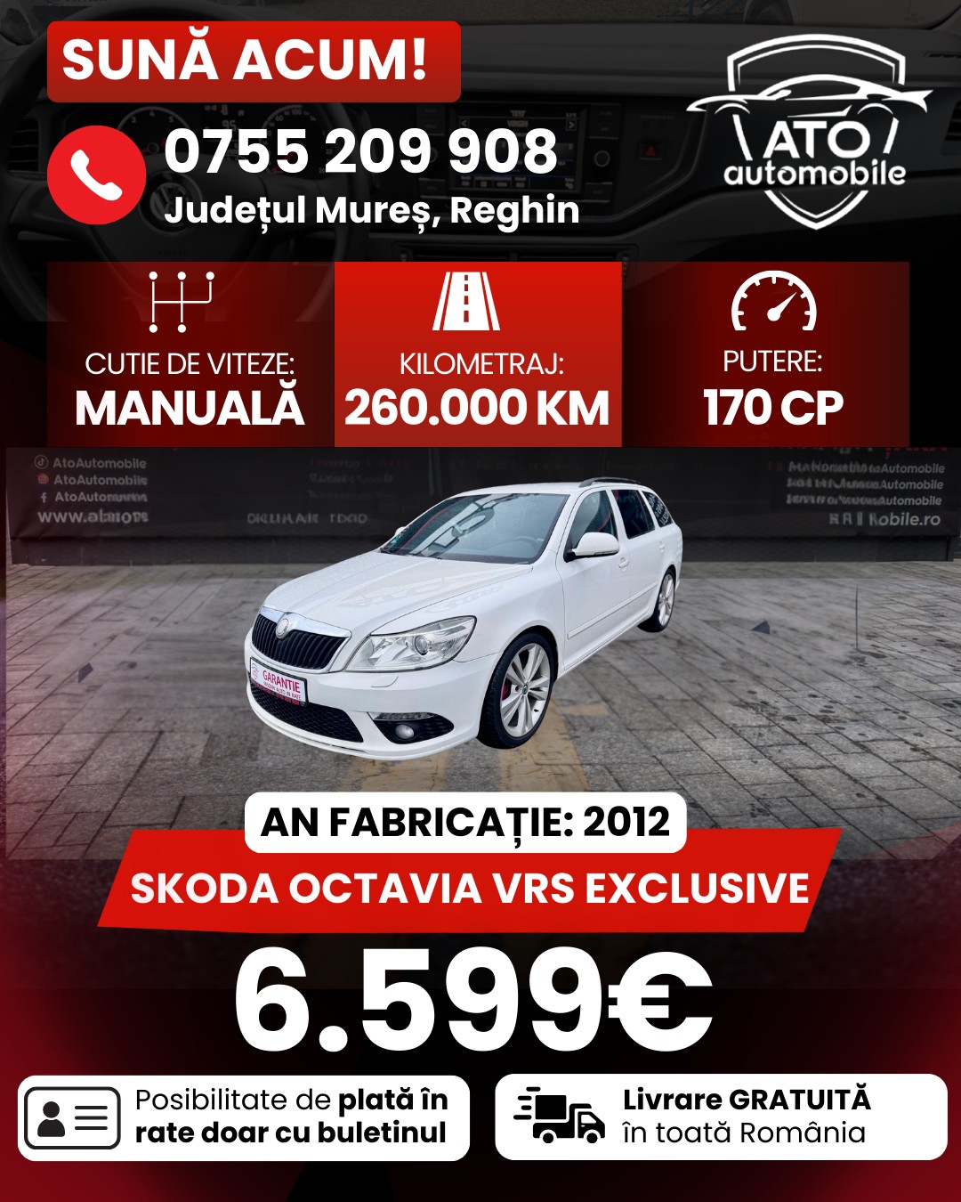 Ato Automobile Facebook ad