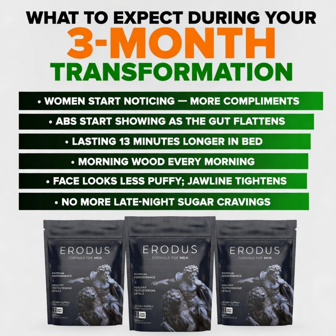 Erodus Formula For Men Facebook ad