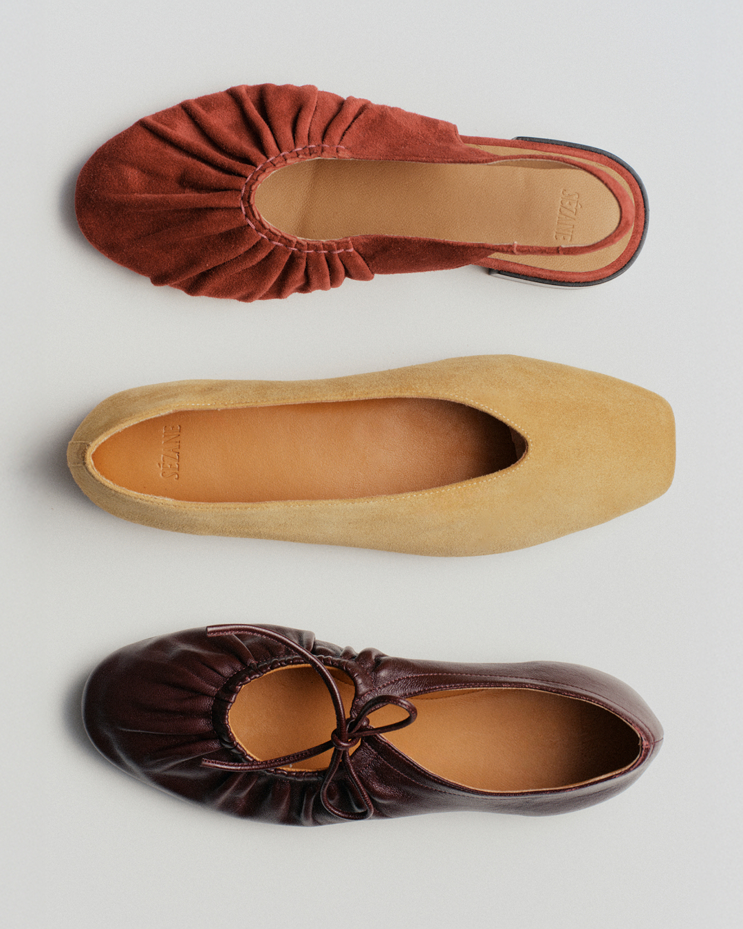Sézane Facebook ad: Les souliers