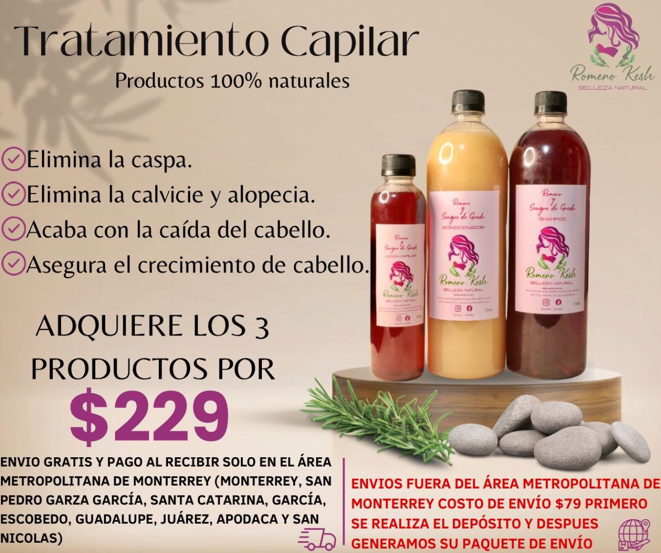 Romero Kesh Facebook ad