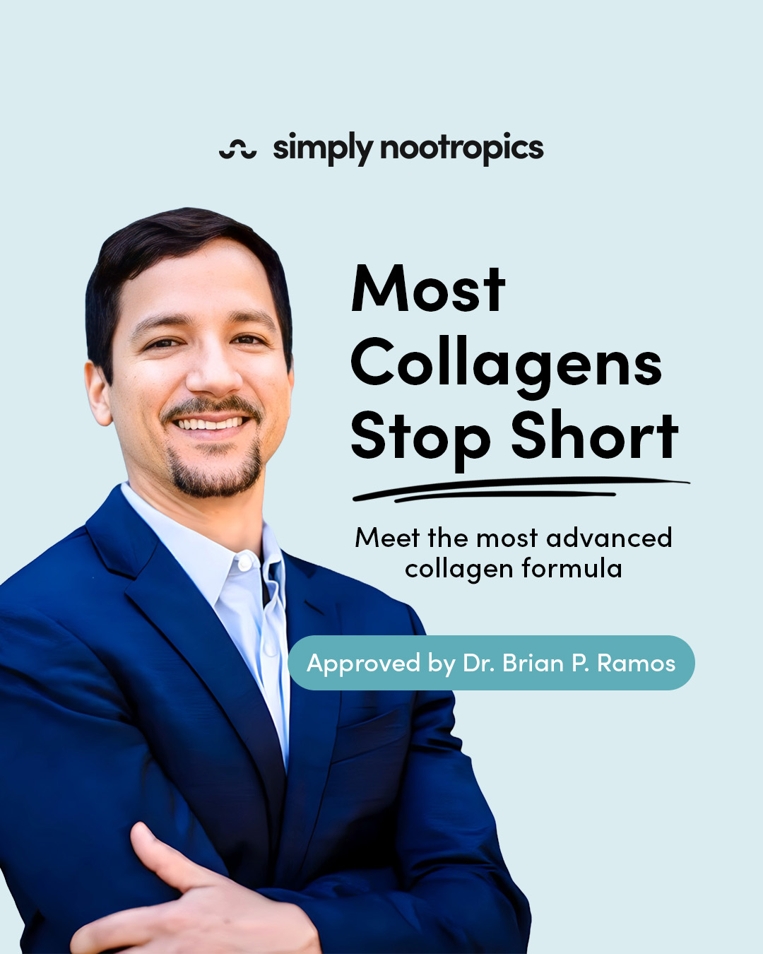 Simply Nootropics Facebook ad