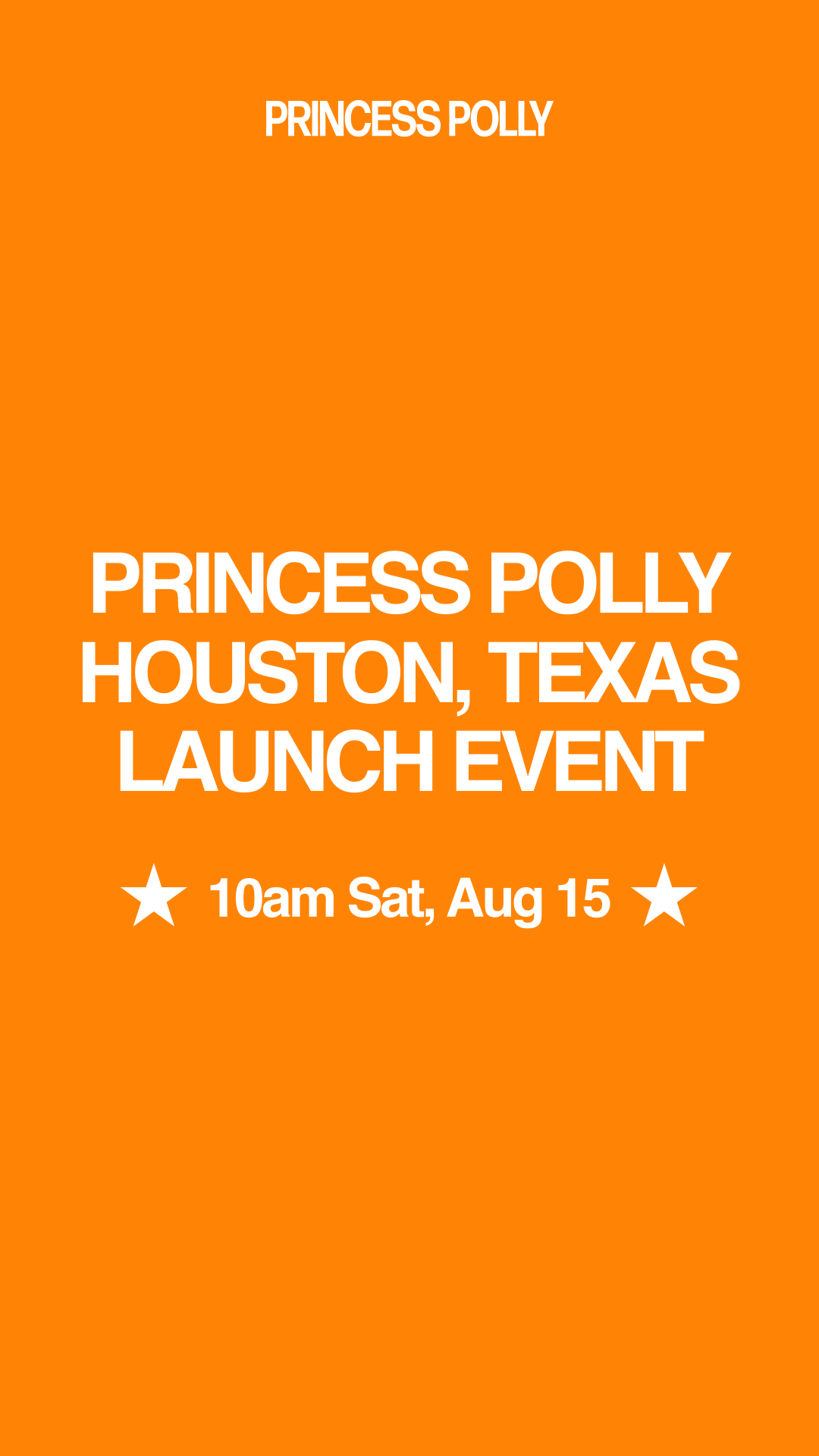 PRINCESS POLLY Facebook ad