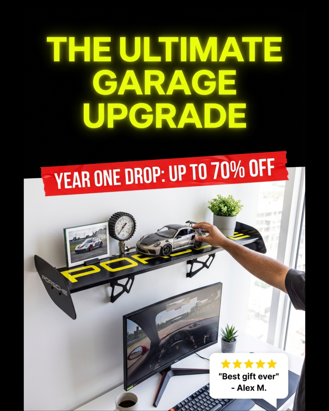 Watch The Car Facebook ad: ANNIVERSARY SALE, FINAL LAP | UP TO 70% OFF