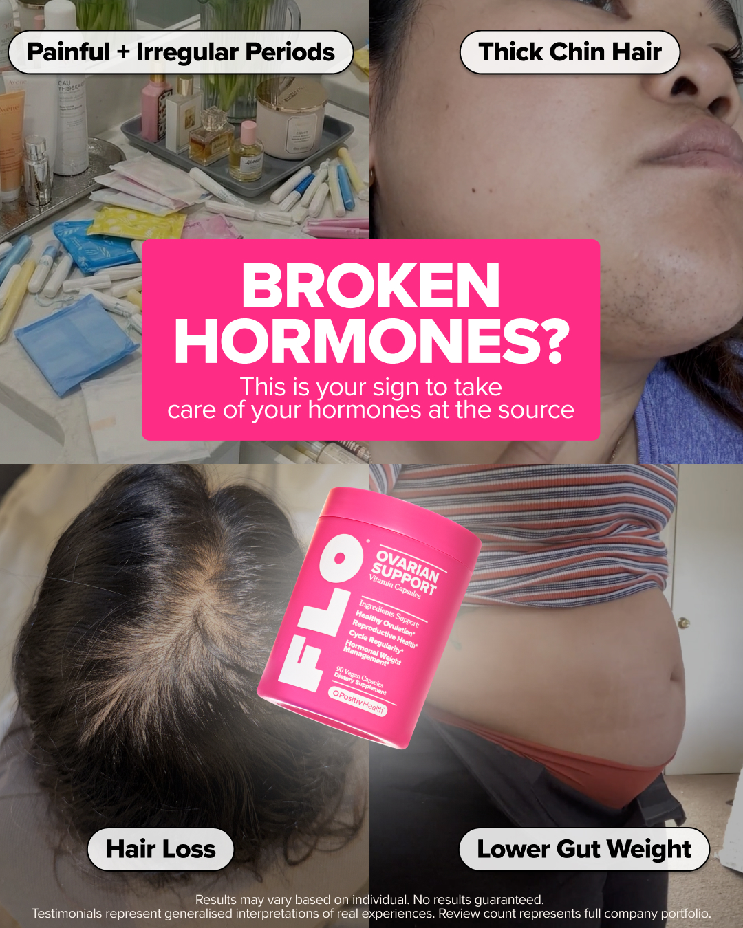 FLO Facebook ad
