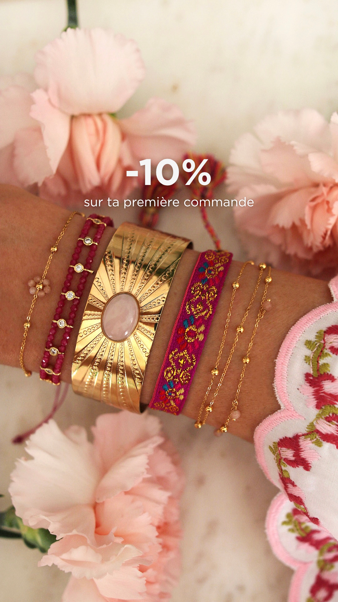 Viva Frida Facebook ad: Des bijoux pour l'été