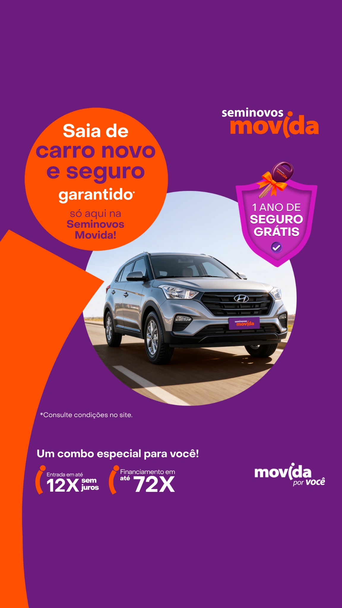 Seminovos Movida Facebook ad