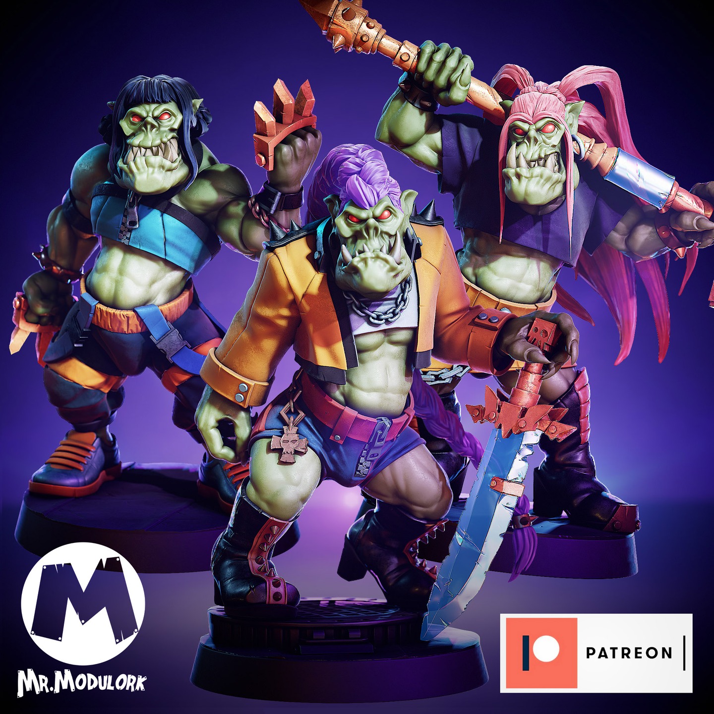 MrModulork Facebook ad: APRIL RELEASE 2/5 - ORC-POP HUNTAZ