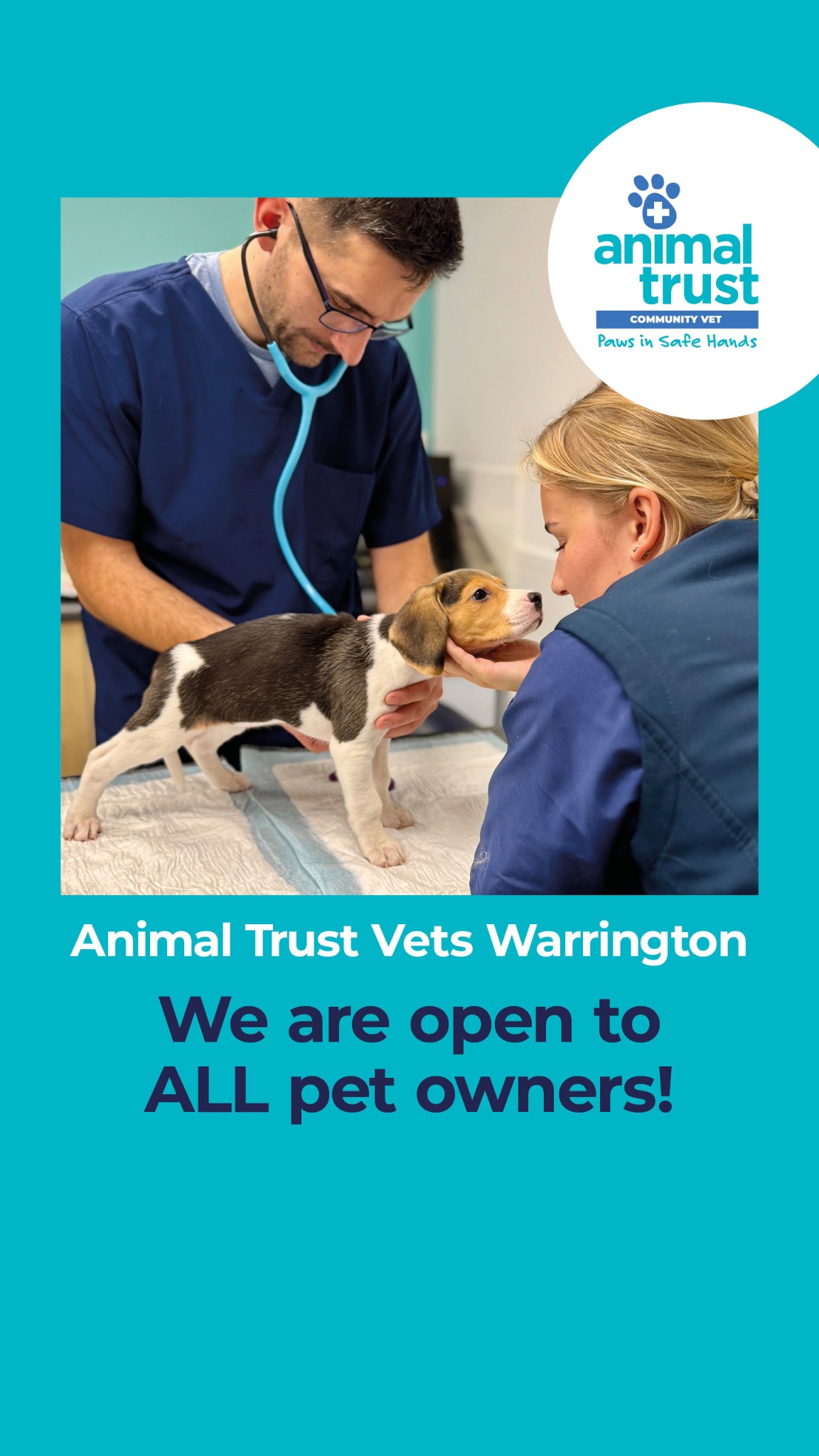 Animal Trust Vets Facebook ad