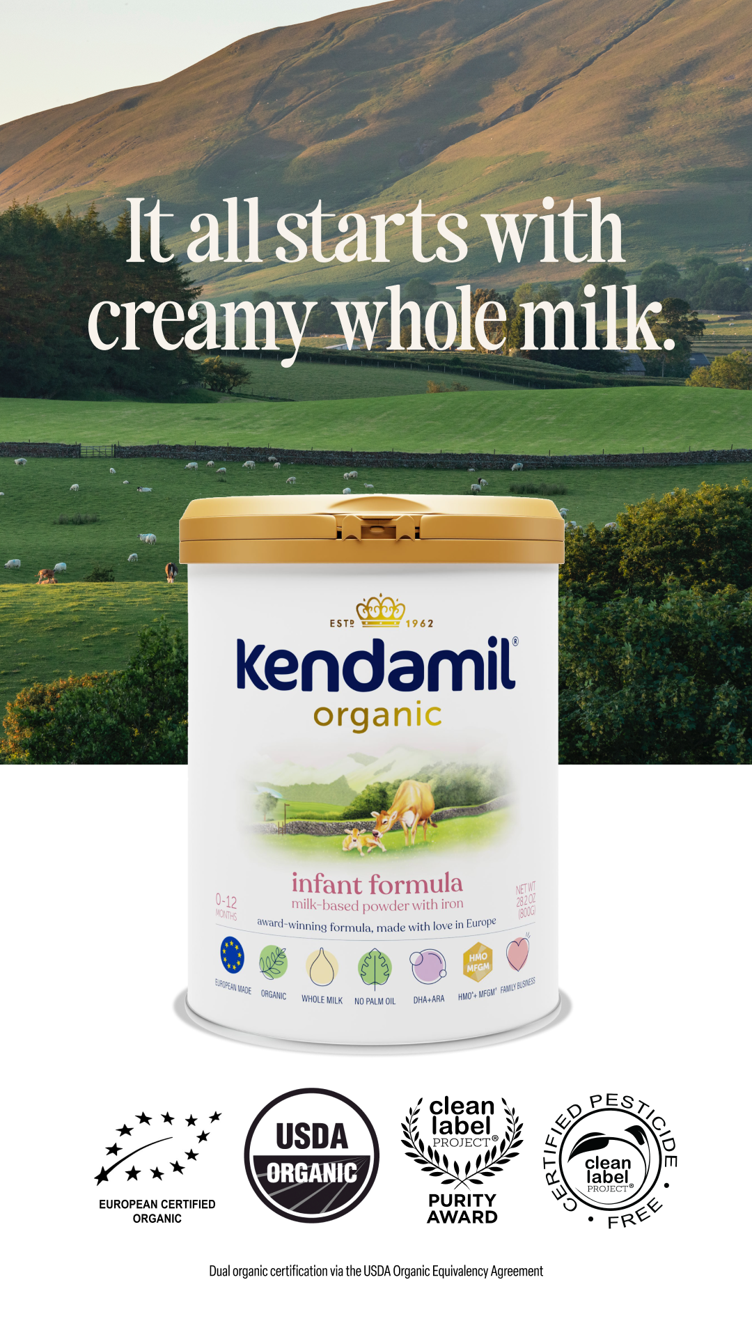 Kendamil USA Facebook ad