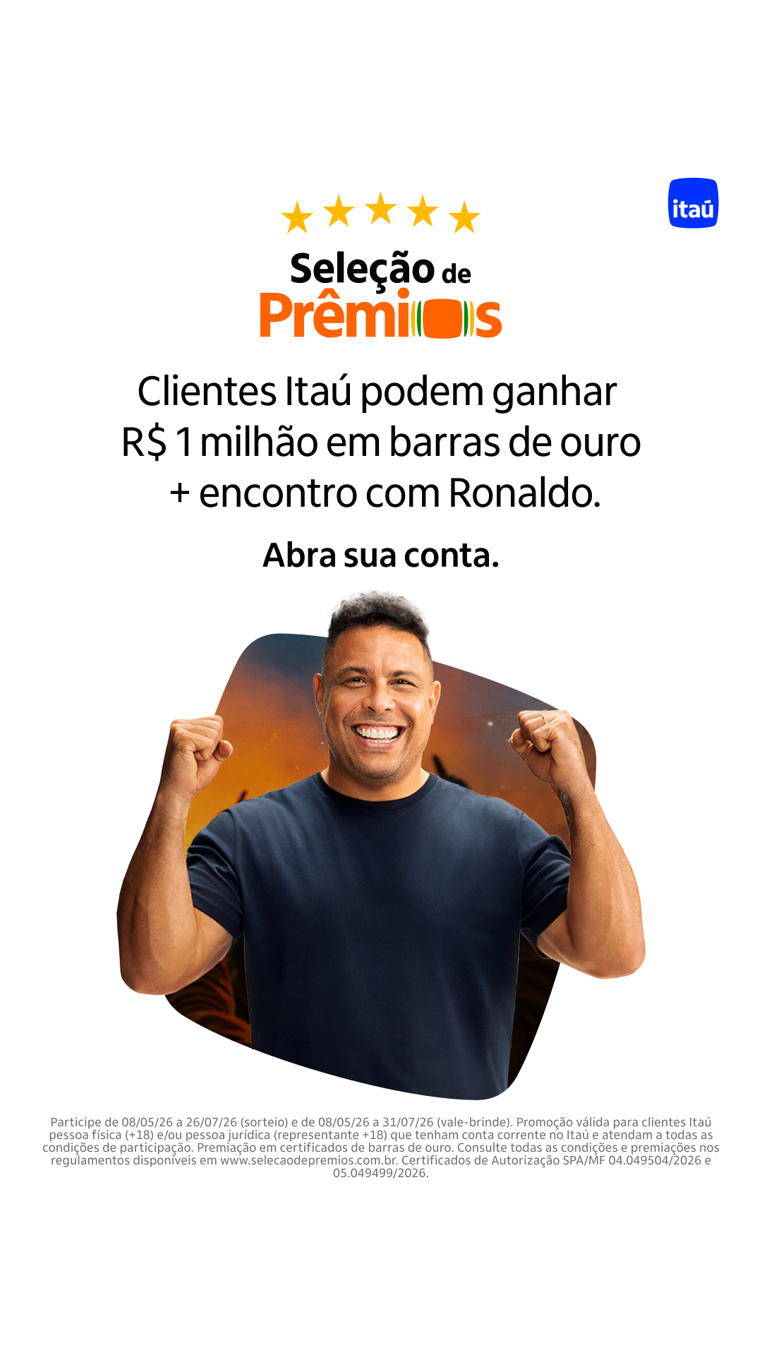 Itaú Facebook ad