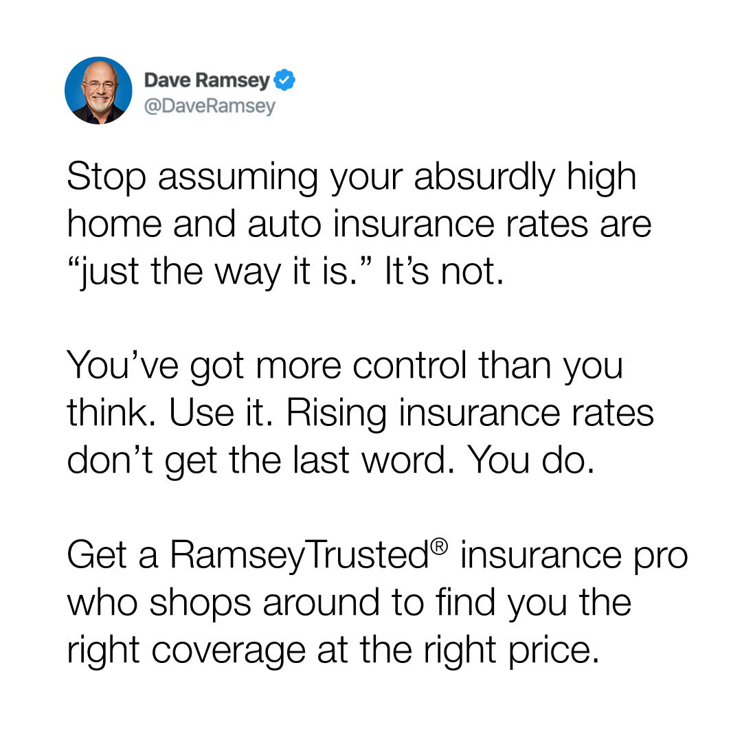 Dave Ramsey Facebook ad