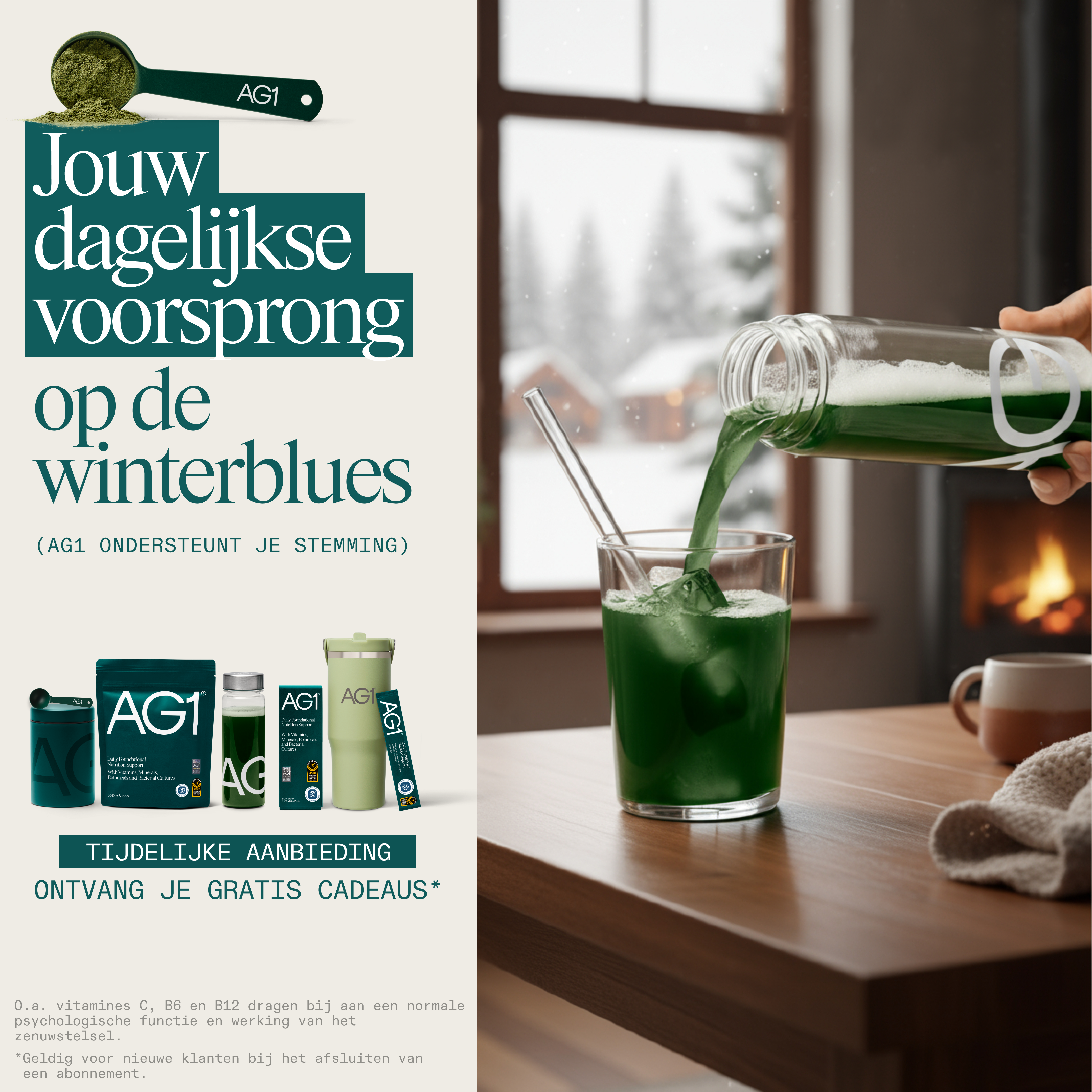 AG1 by Athletic Greens Facebook ad