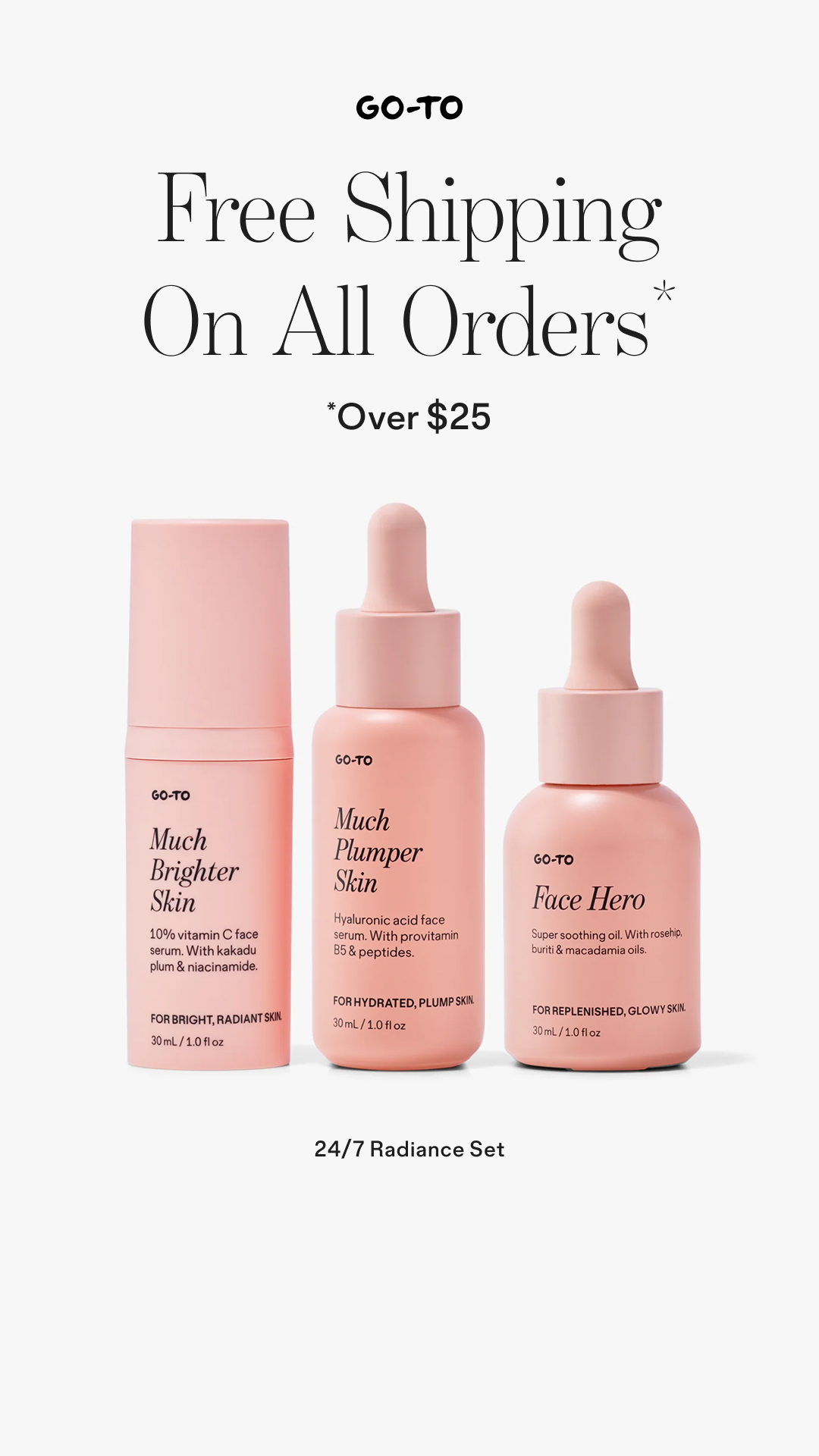 Go-To Skin Care Facebook ad