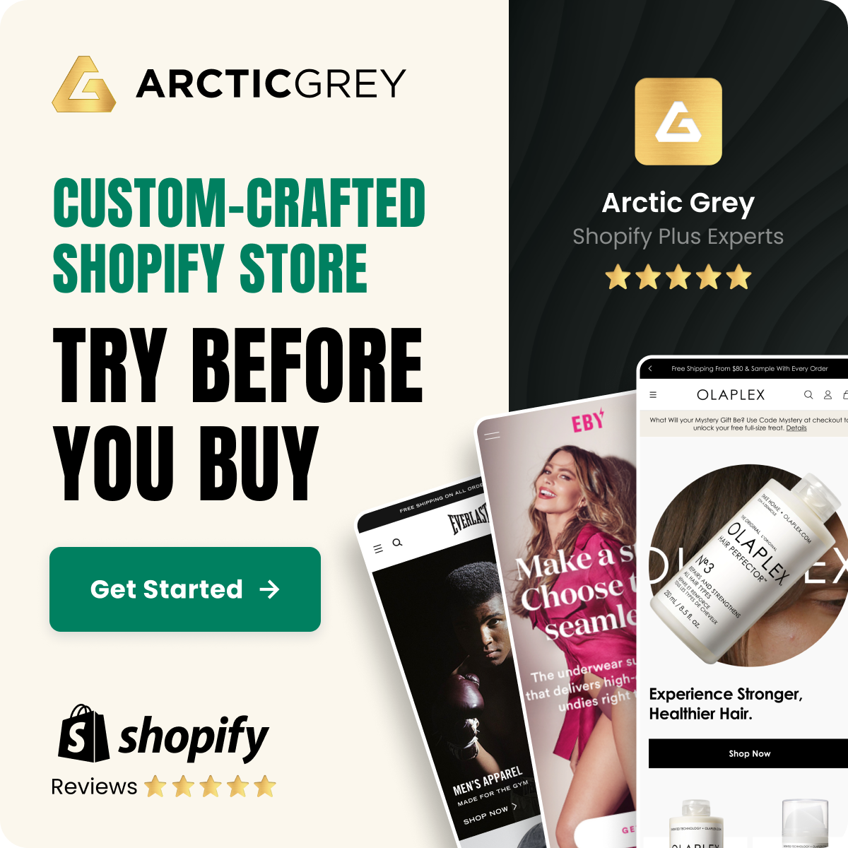 Arctic Grey, Ltd. Facebook ad