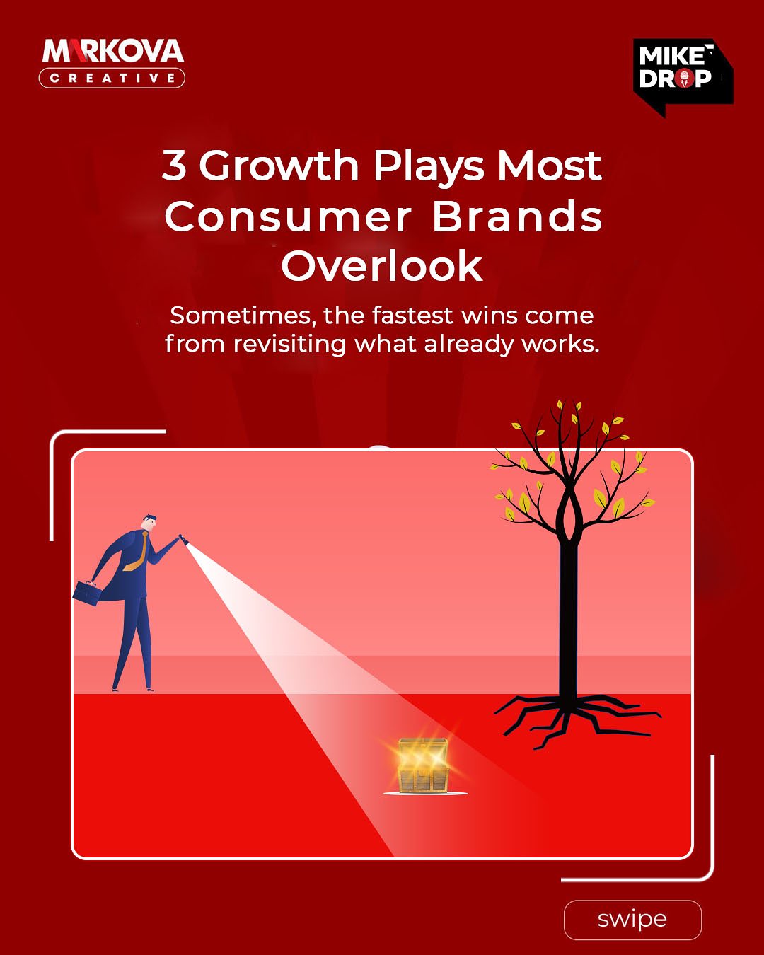 Markova Creative Limited Facebook ad: Everyone’s chasing the next shiny thing