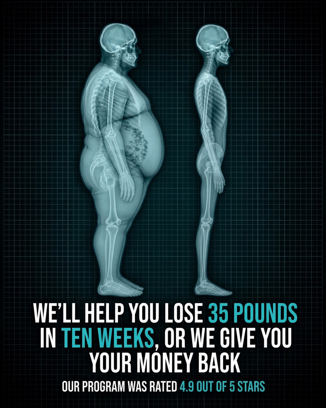 Hypnozio: power of hypnotherapy Facebook ad: Overcome Weight Challenges