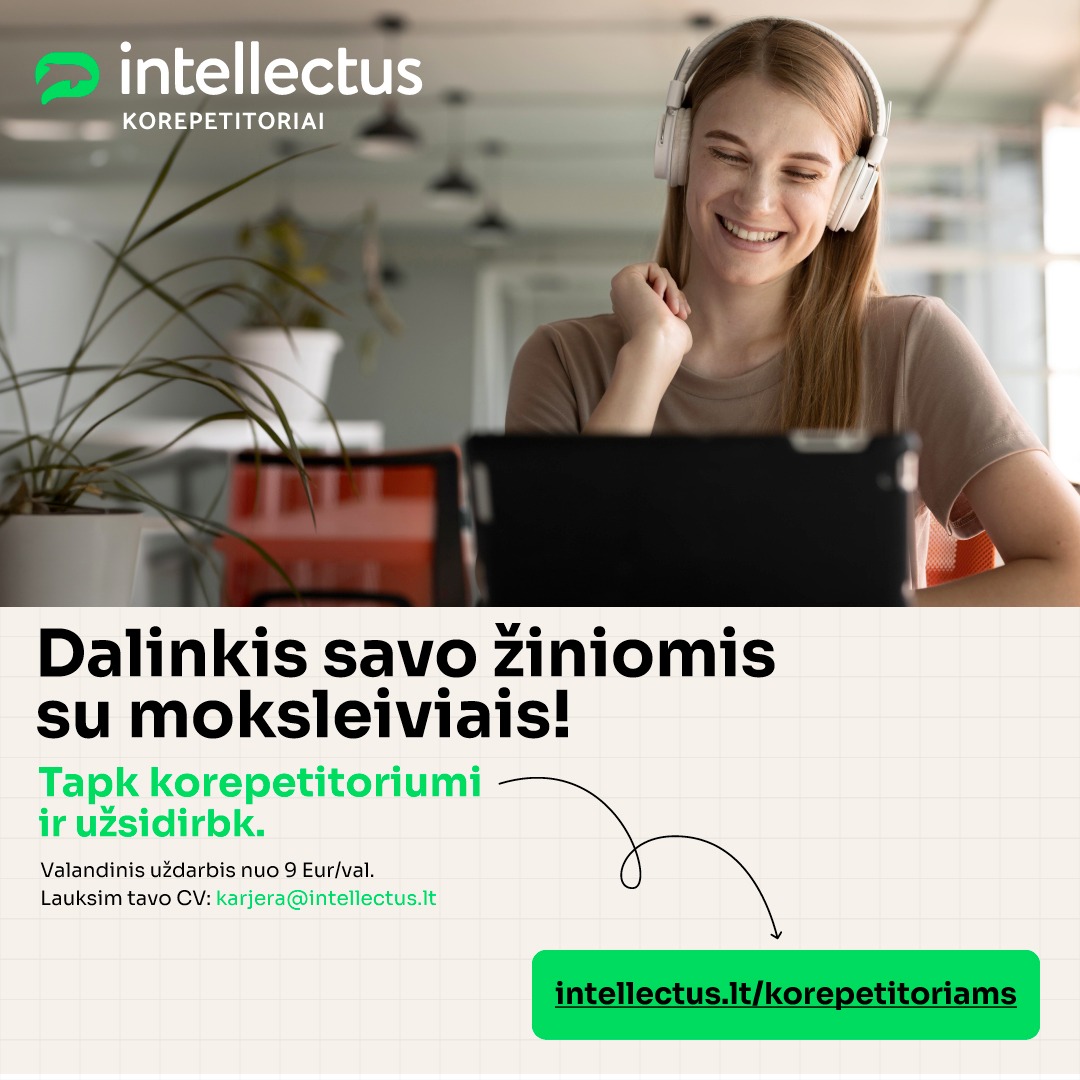 Anglų kalbos mokykla „Intellectus“ Facebook ad