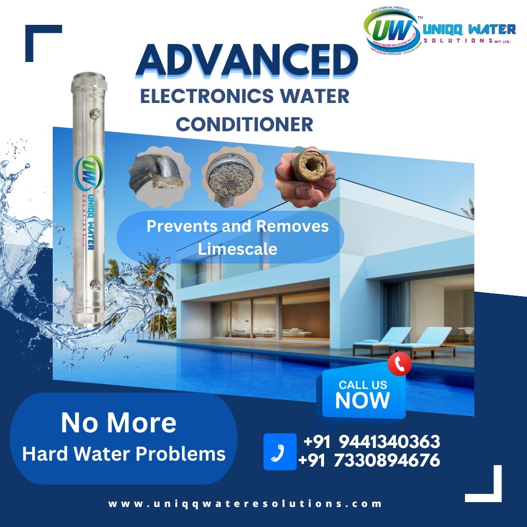 Uniqq Water Solutions Pvt Limited Facebook ad from Jan 9, 2026