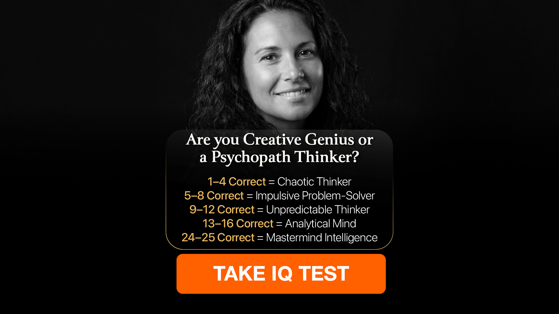 My IQ Facebook ad