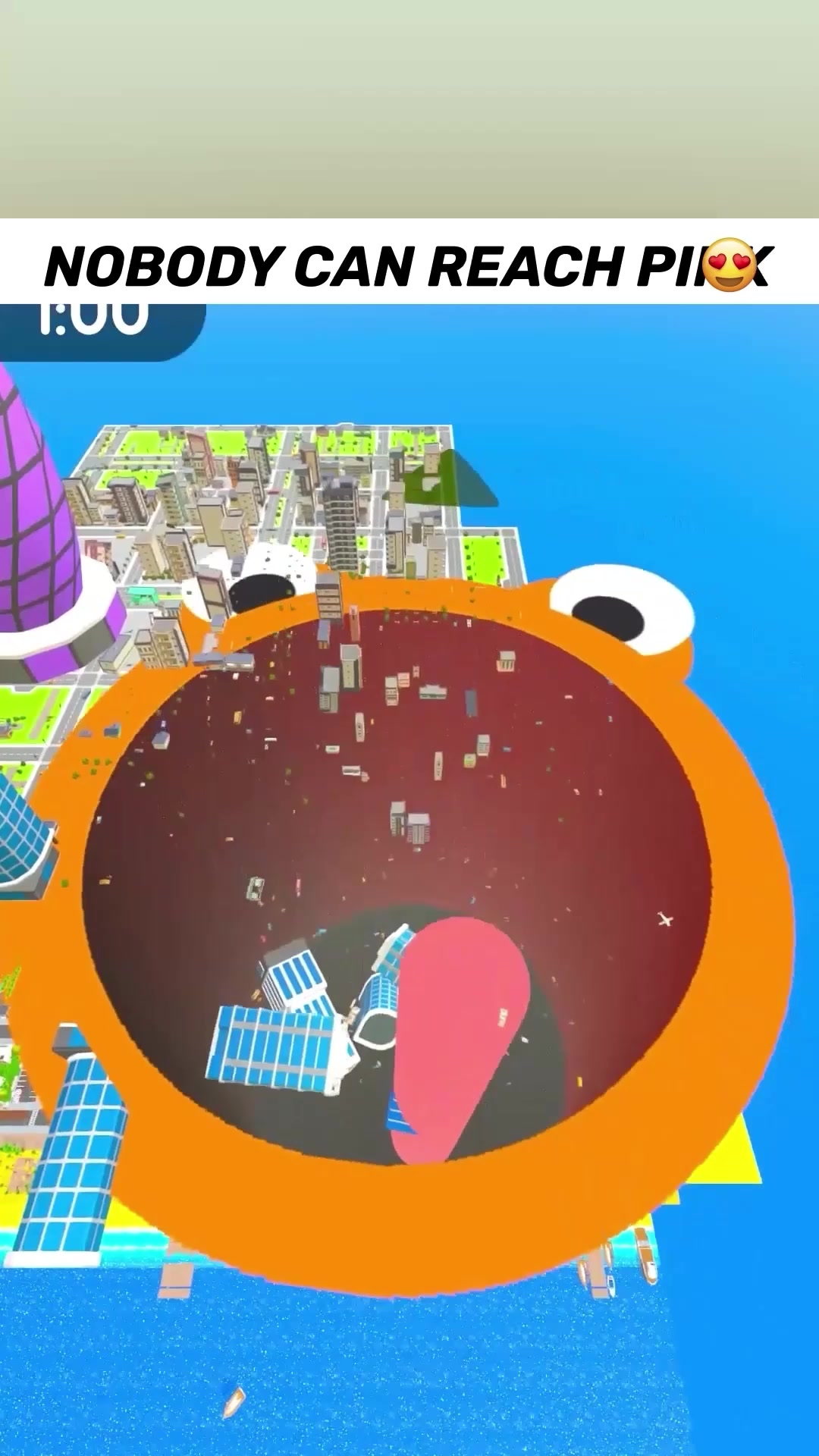 Hole.io Facebook ad from Oct 2, 2025