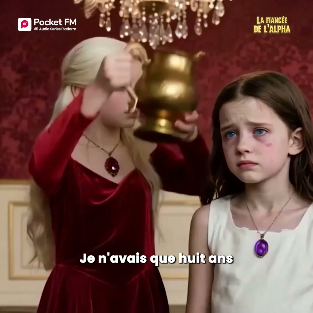 Pocket FM Stories Facebook ad: Écoutez La Fiancee De l'Alpha maintenant