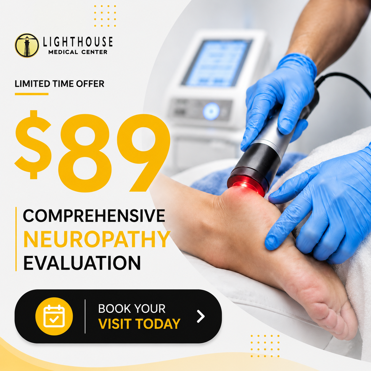 Lighthouse Medical Center Facebook ad from Jun 9, 2026