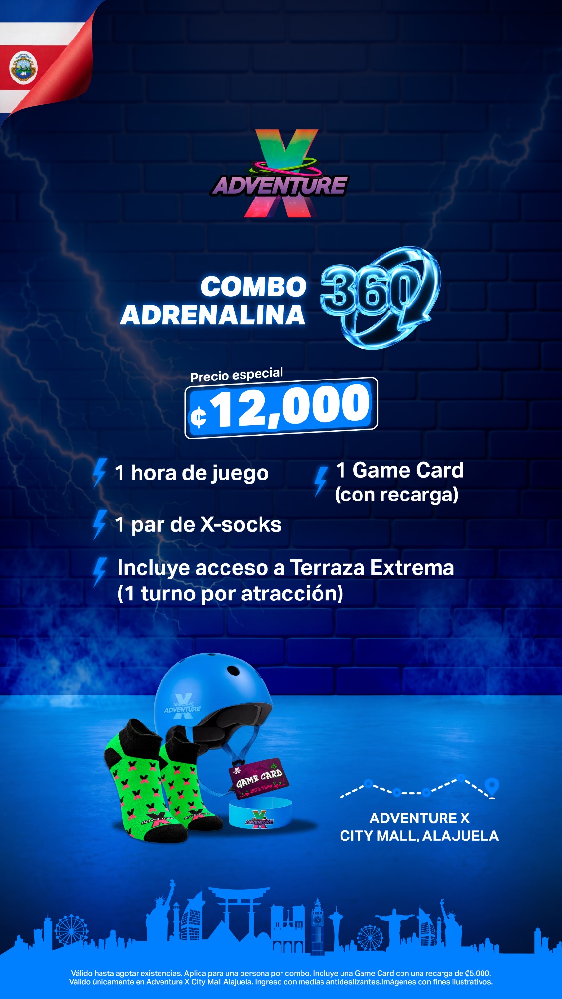 Adventure X Costa Rica Facebook ad