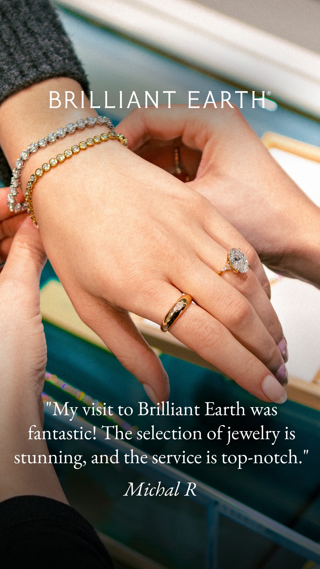 Brilliant Earth Facebook ad