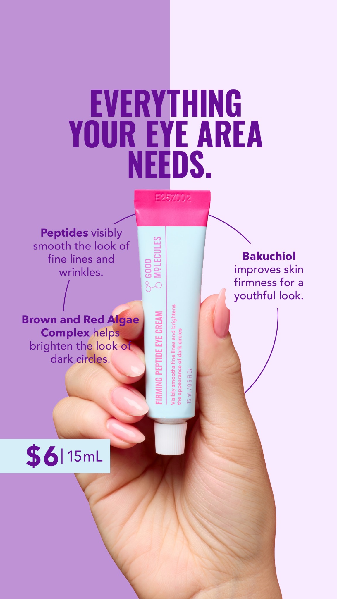 Good Molecules Facebook ad