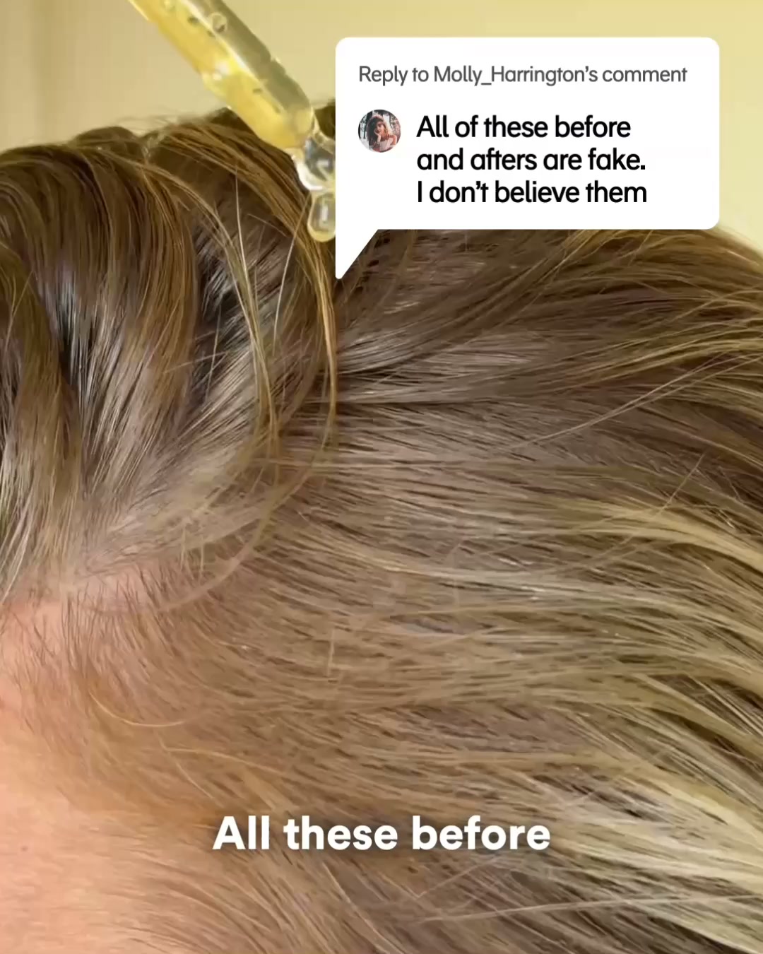 Chāmpo Haircare Facebook ad: For Thicker, Fuller Hair