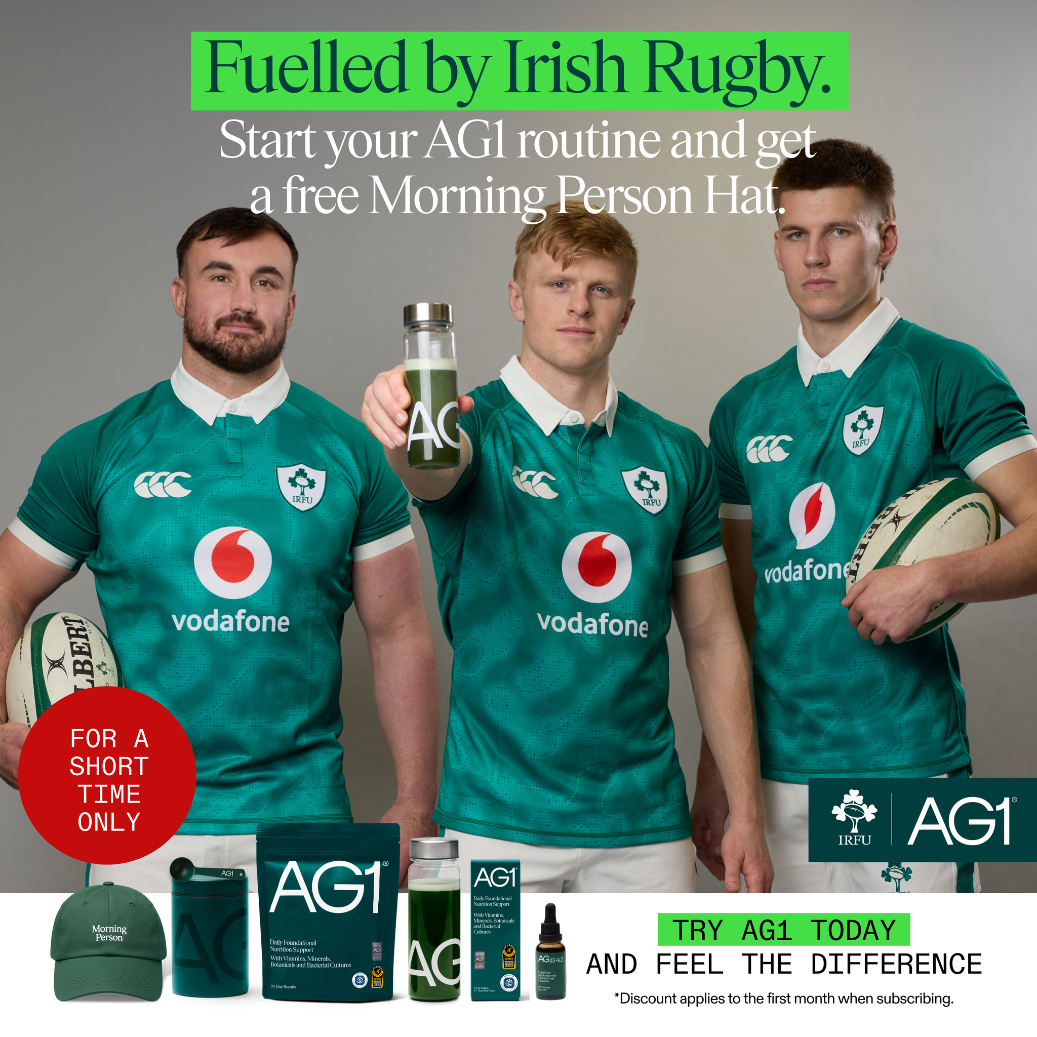 AG1 by Athletic Greens Facebook ad