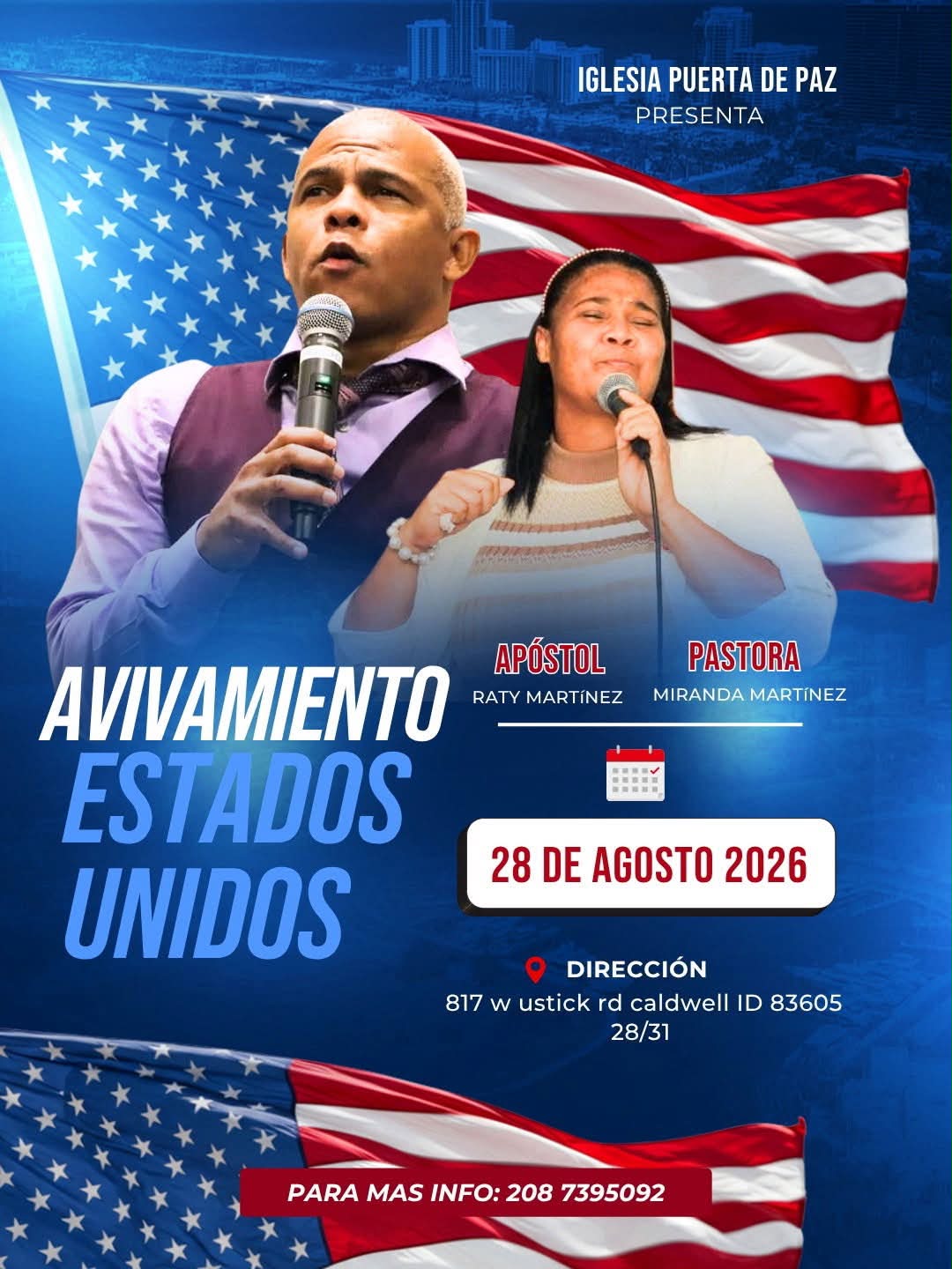 Pastora Leticia Vega Facebook ad: No puedes faltar viernes 28 de agosto alas…