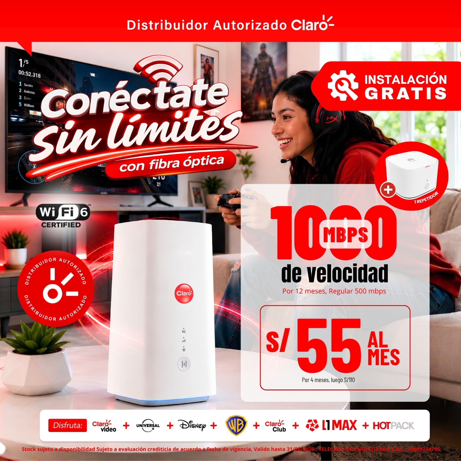 Internet Conexión Facebook ad: QUE TU INTERNET TRABAJE PARA TI