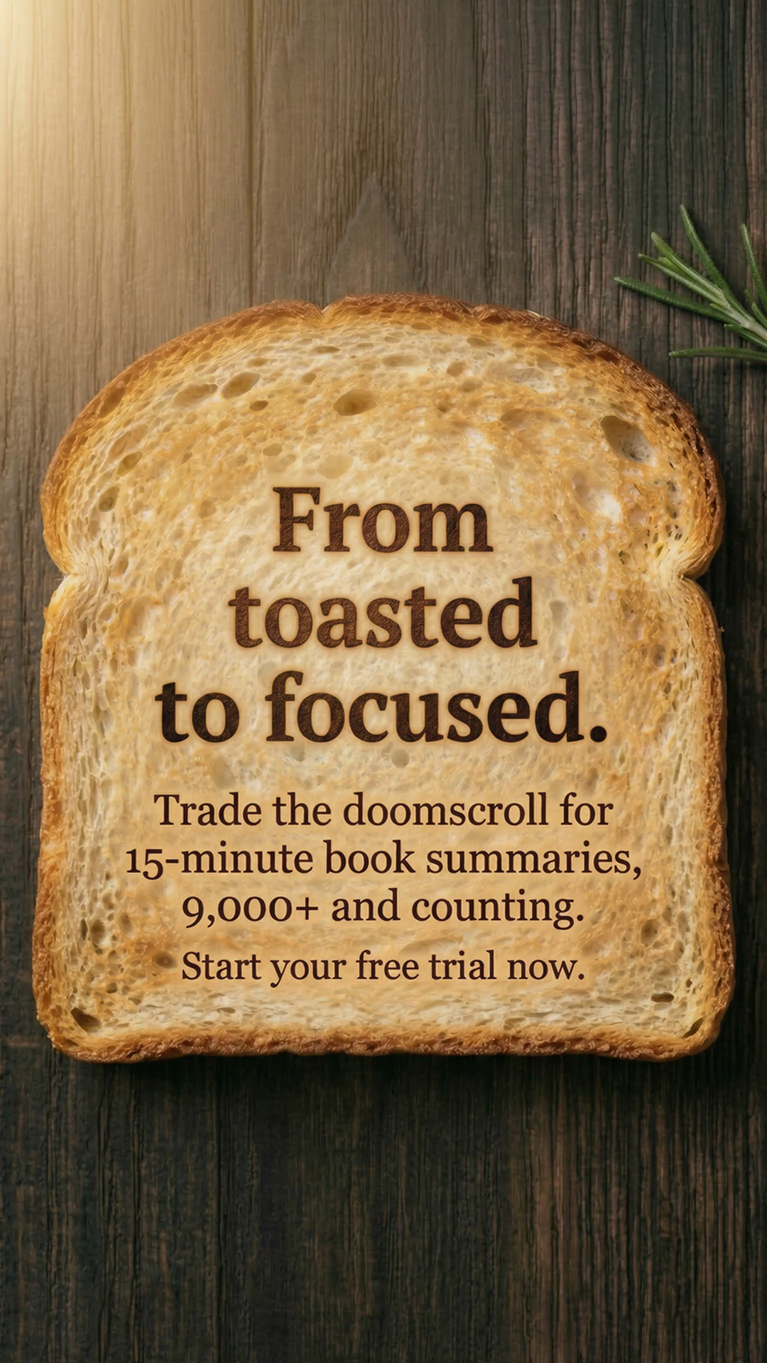 Blinkist Facebook ad