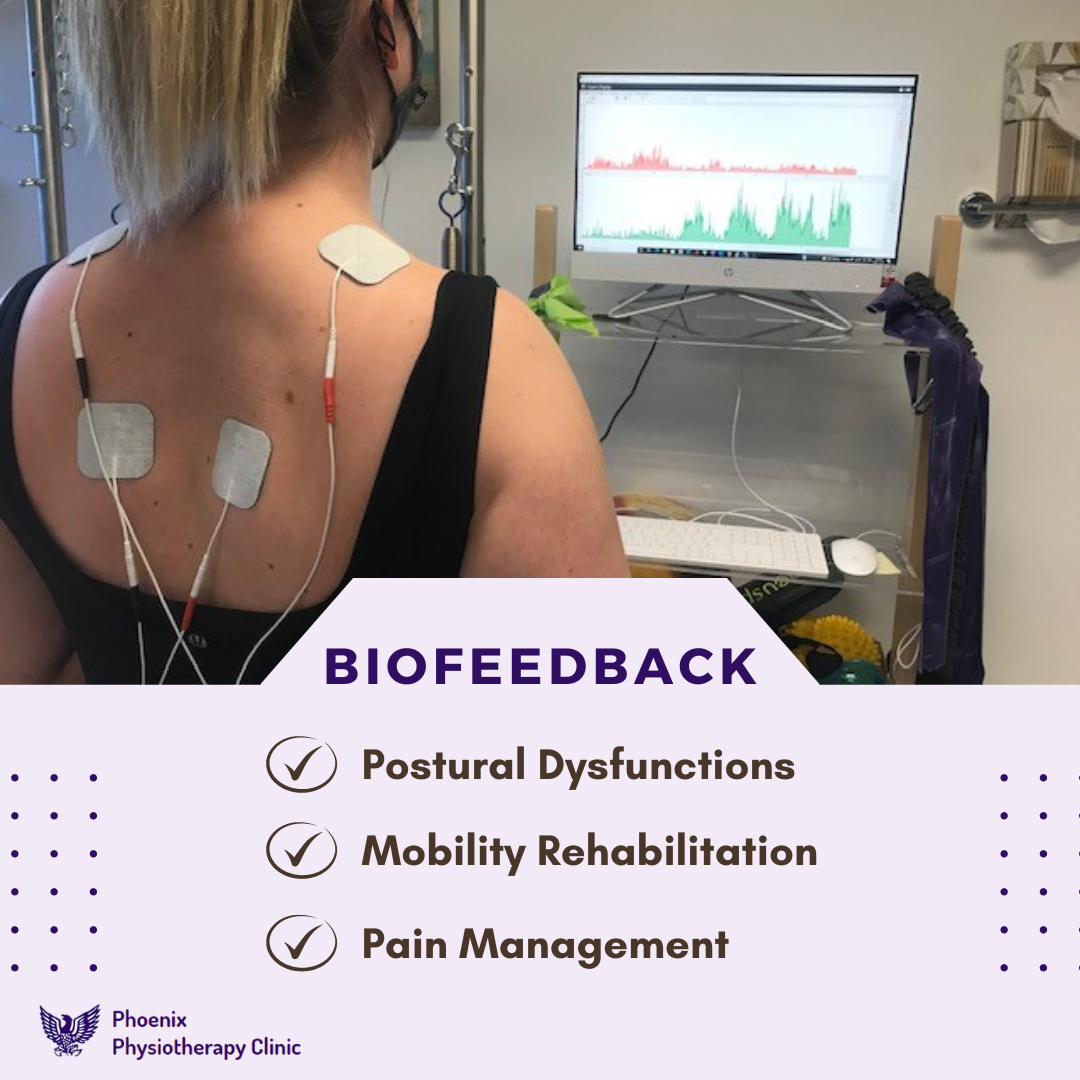 Phoenix Physiotherapy Clinic Facebook ad: Transform Your Pain with Biofeedback