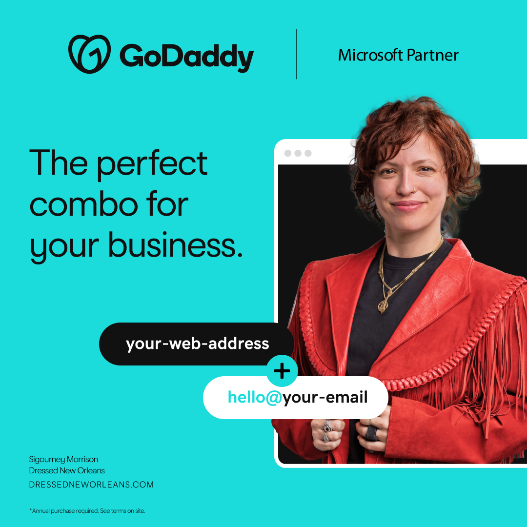 GoDaddy Facebook ad