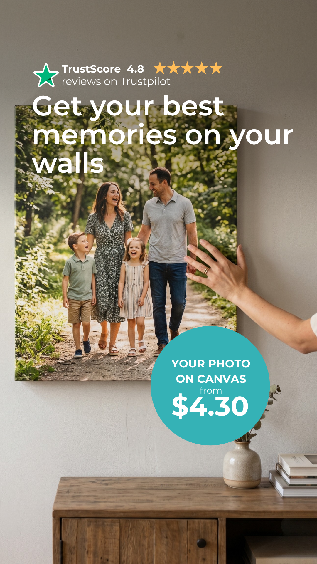 CANVASDISCOUNT.com Facebook ad