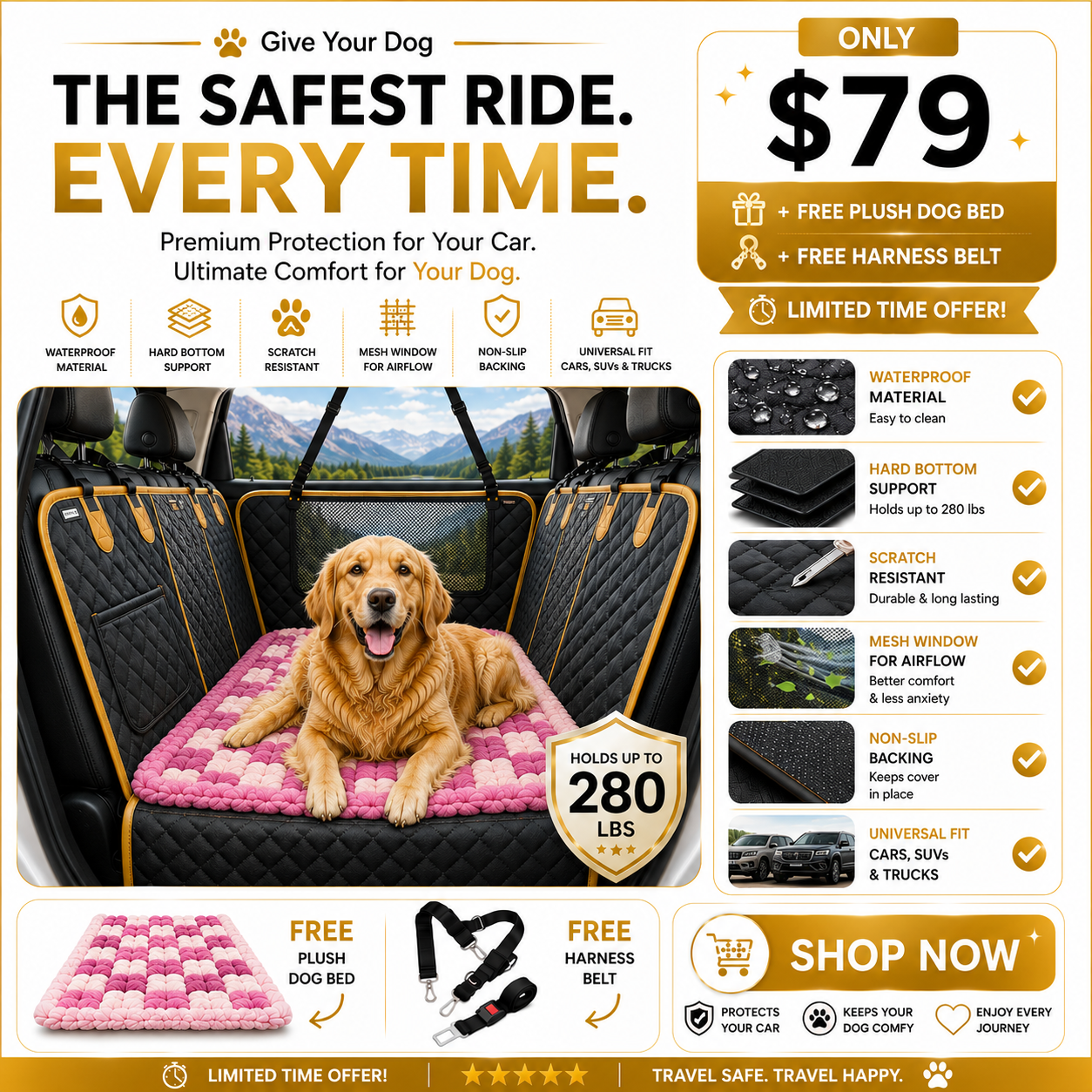 Paws ministry Facebook ad: Get 35% OFF + Free Gifts!